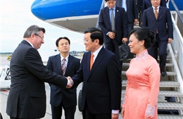 Chủ tịch nước Trương Tấn Sang thăm Hungary